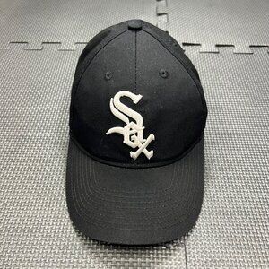 Chicago White Sox Youth Adjustable Black Baseball Cap By OC Sports